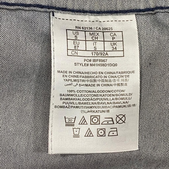 Guess Regular Fit Button Up Logan Shirt NWT - Picture 12 of 13